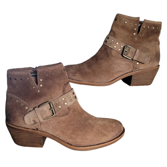 sofft suede booties